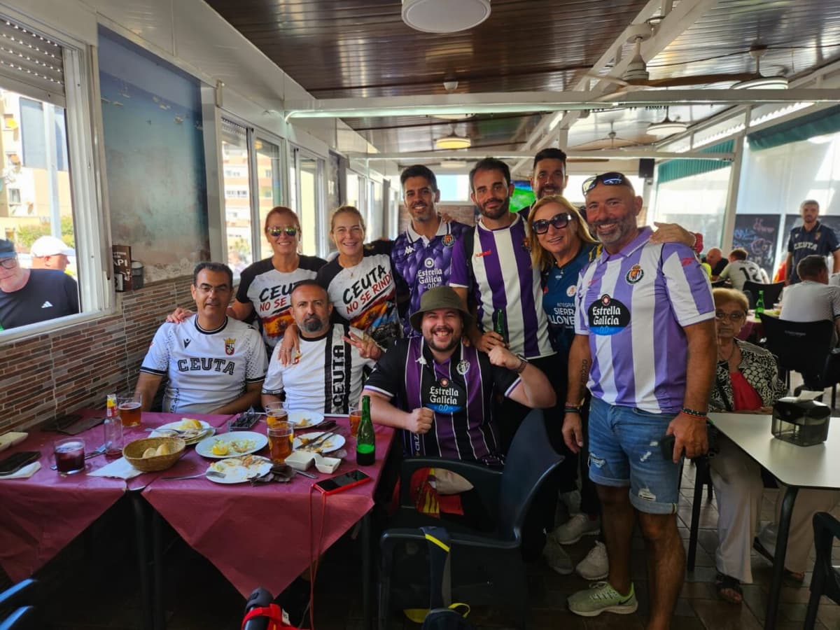 AD Ceuta-Valladolid: el Pucela apoya a Ceuta