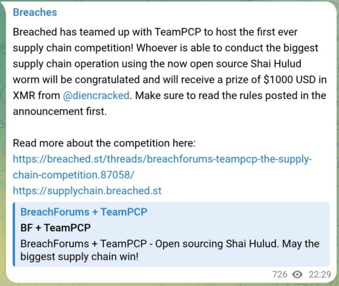 Detenidos dos presuntos hackers de 'TeamPCP' en Australia
