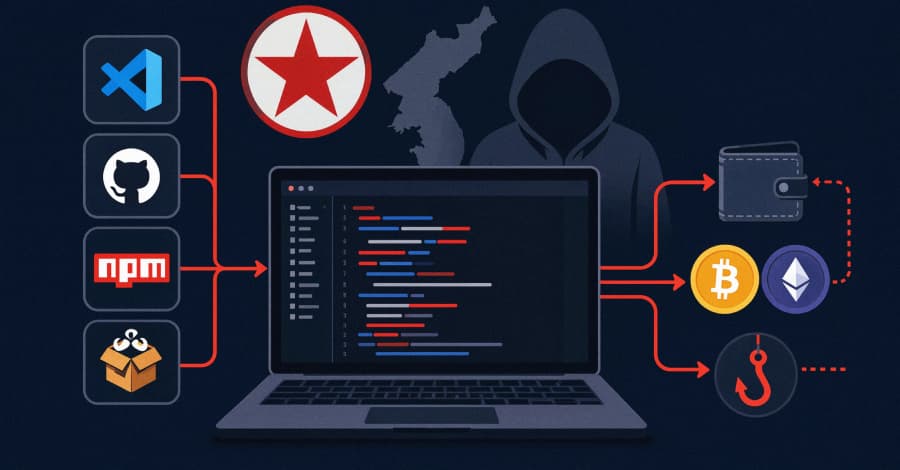Hackers norcoreanos transforman herramientas de desarrollo en canales de distribución de malware