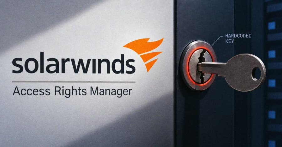 SolarWinds corrige vulnerabilidad de clave hard-coded en ARM que permite RCE no autenticada