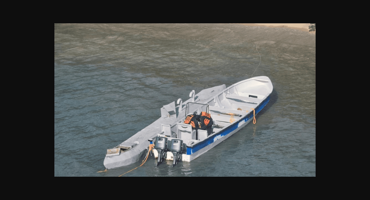 Análisis del primer narcosubmarino controlado a distancia para el traslado de cocaína