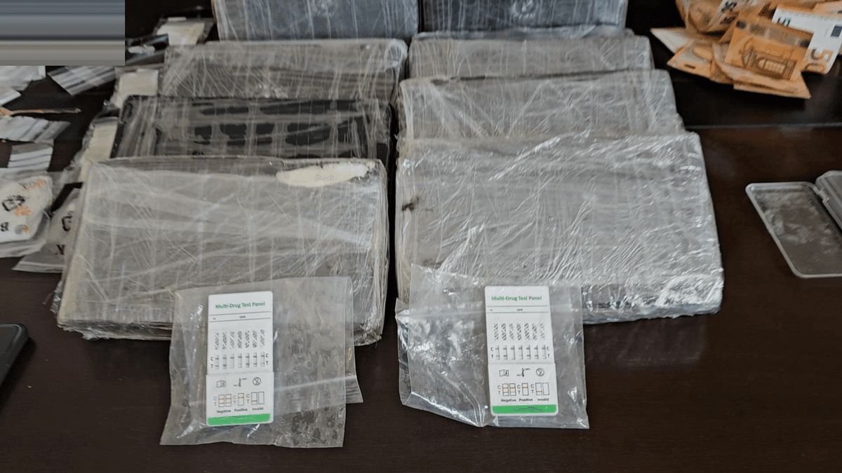 Actividades sospechosas revelan a dos traficantes de cocaína en el sur de Sicilia
