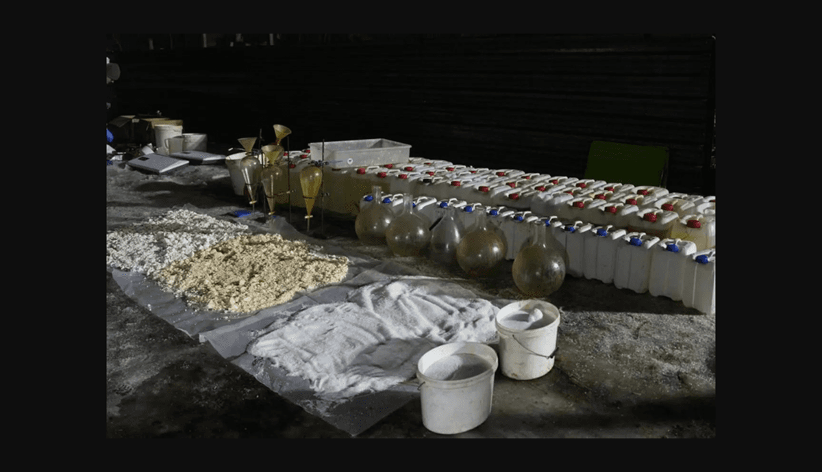 Un líder criminal ucraniano operaba 36 fábricas de drogas en Europa del Este.