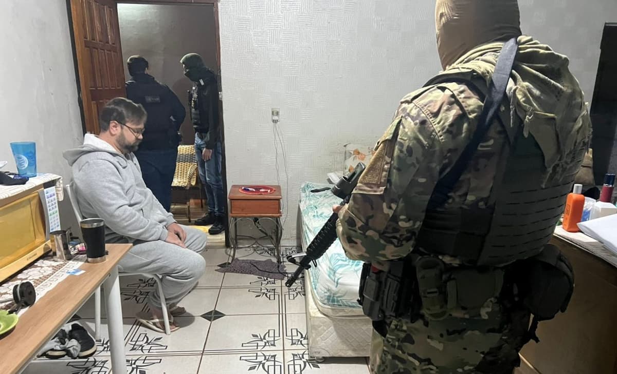 Un brasileño considerado de alto valor se refugiaba en Paraguay.