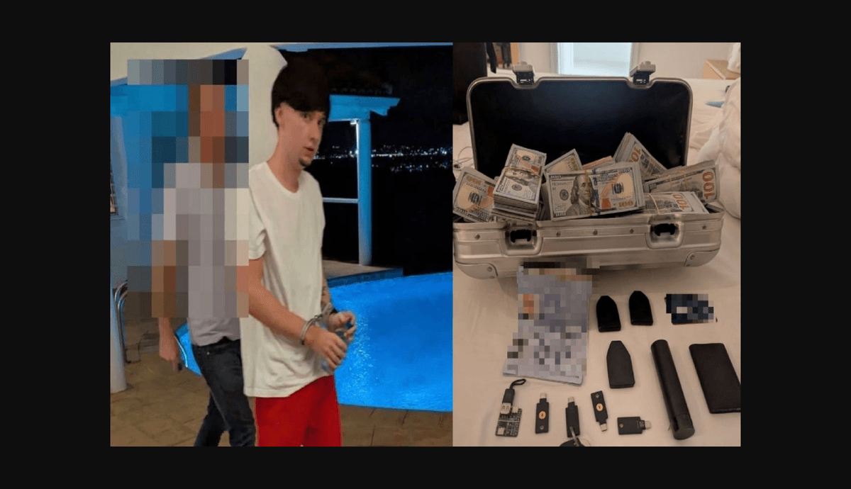 Atrapan a un joven que robó 46 millones de dólares en criptomonedas