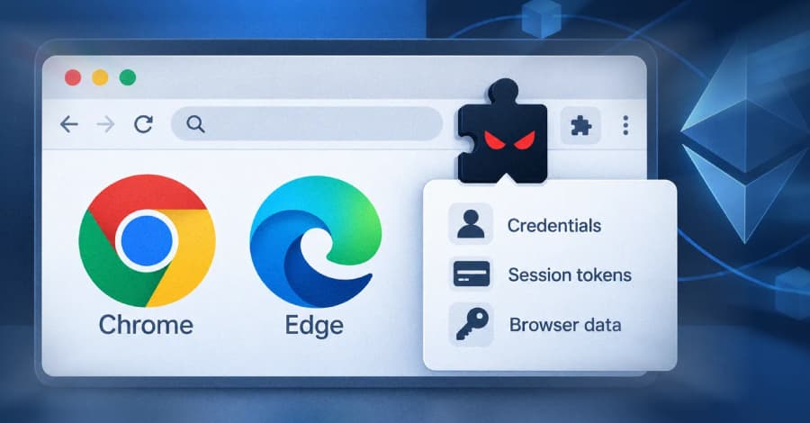 Malware bancario KREMLIN secuestra Chrome y Edge para robar credenciales y tokens de sesión.