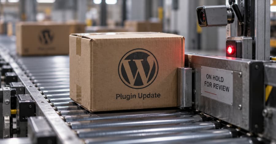 WordPress incorpora revisiones automáticas de plugins para bloquear actualizaciones de alto riesgo antes de su distribución.