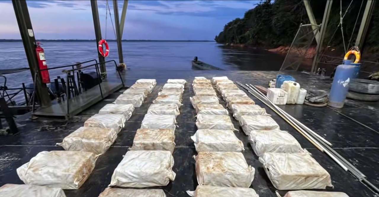 Una y media toneladas de cocaína en una embarcación con rumbo a Venezuela