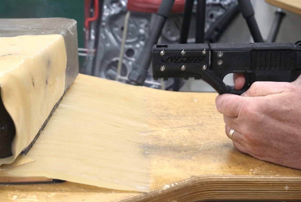 Cuatro años y medio de prisión por producir armas utilizando impresoras 3D.