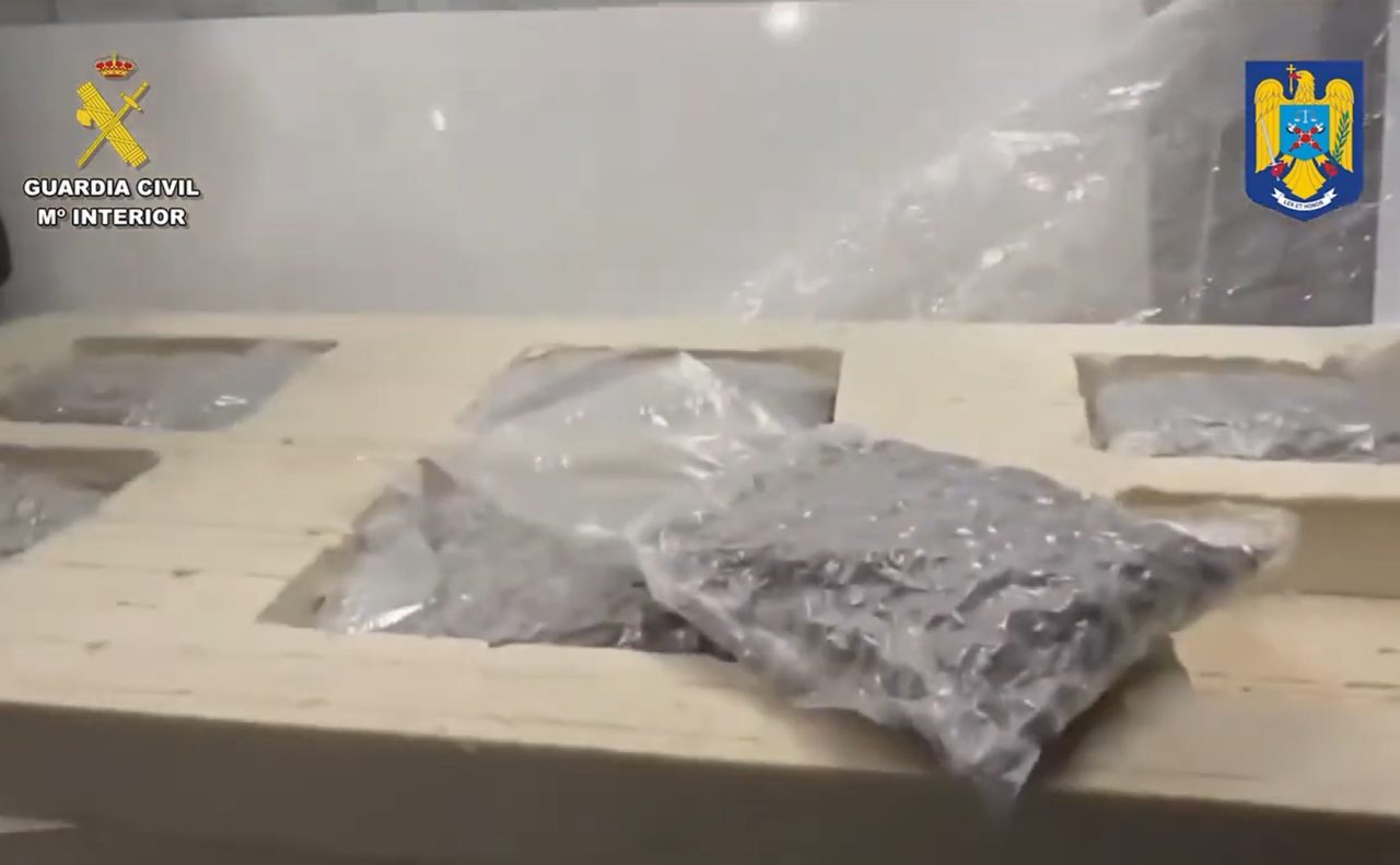 Identifican un corredor terrestre de marihuana y cocaína entre Jaén y Rumanía